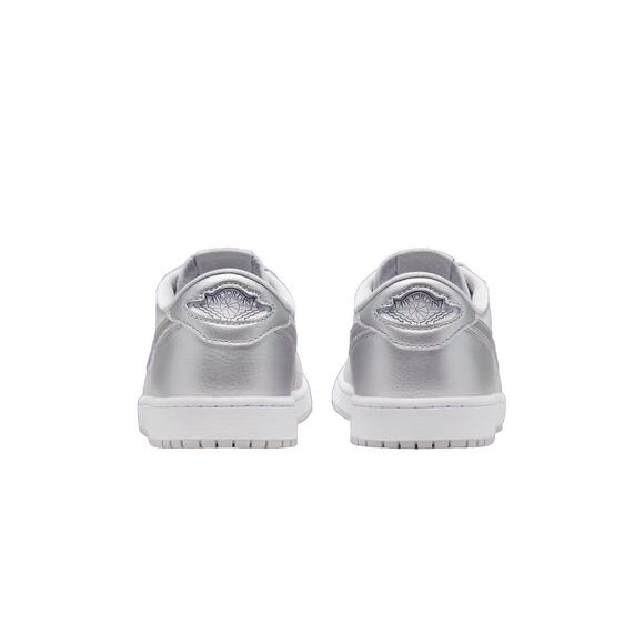 NEW Nike Air Jordan 1 Retro Low OG Metallic Silver CZ0790-002 Men’s Size Multi main image 4